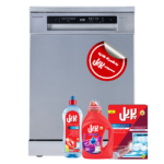 ماشین ظرفشویی ایکس ویژن مدل M130 رنگ نقره ای