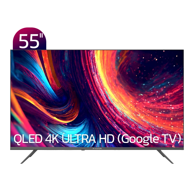 55XYU805 تلویزیون QLED UHD 4K هوشمند ایکس ویژن مدل XYU805 سایز 55 اینچ - Image 1